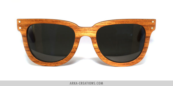 Lunettes en bois de Teck et Sycomore