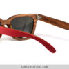 Lunettes en bois de Teck et Sycomore