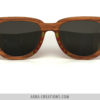 Lunettes en bois de Teck et Sycomore