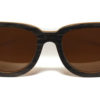 Lunettes de soleil en bois Noir et Bleu