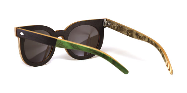 Lunettes Femme Vert et Noir