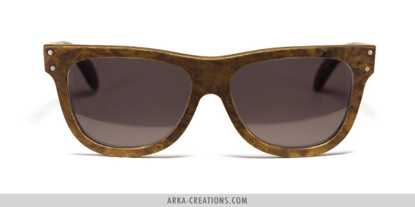 Lunettes en bois Loupe de Noyer