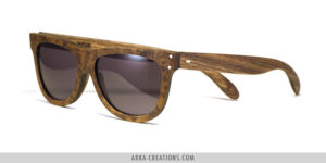 Lunettes en bois Loupe de Noyer