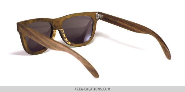 Lunettes en bois Loupe de Noyer