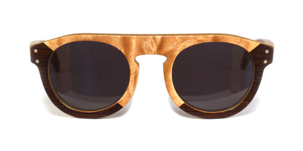 Lunettes de soleil en Bois Bicolore