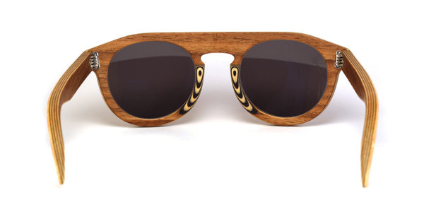 Lunettes de soleil en Bois Bicolore