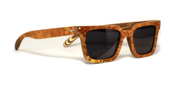 Lunettes en Bois de Loupe