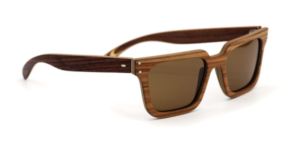 Lunettes en Bois Red Gum et Palissandre