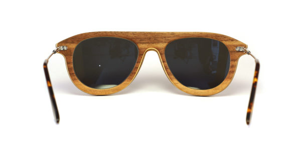 Lunettes en Bois de Loupe de Séquoia