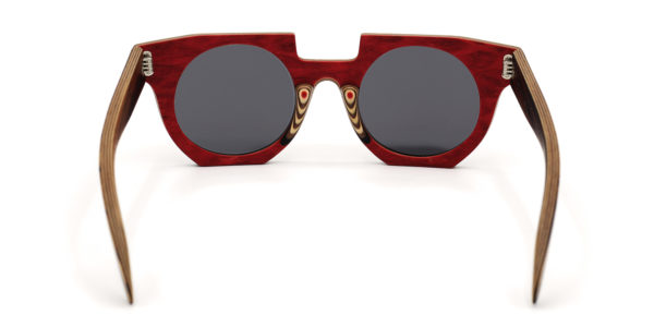 Lunettes de Soleil en Bois Marqueterie