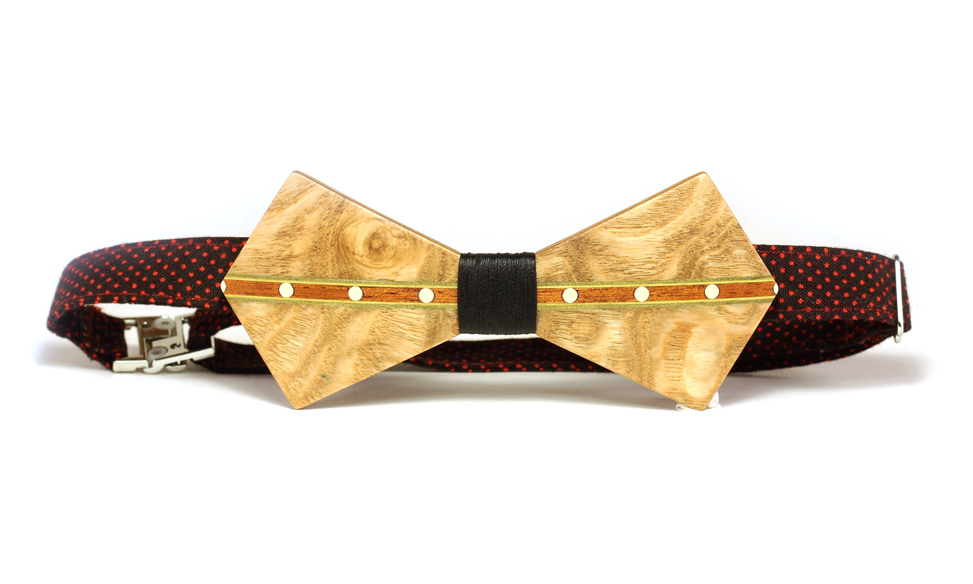 arka_creations_noeud_papillon_en_bois_np3_jack_tamo_marqueterie_point_clair Nœud Papillon En Bois