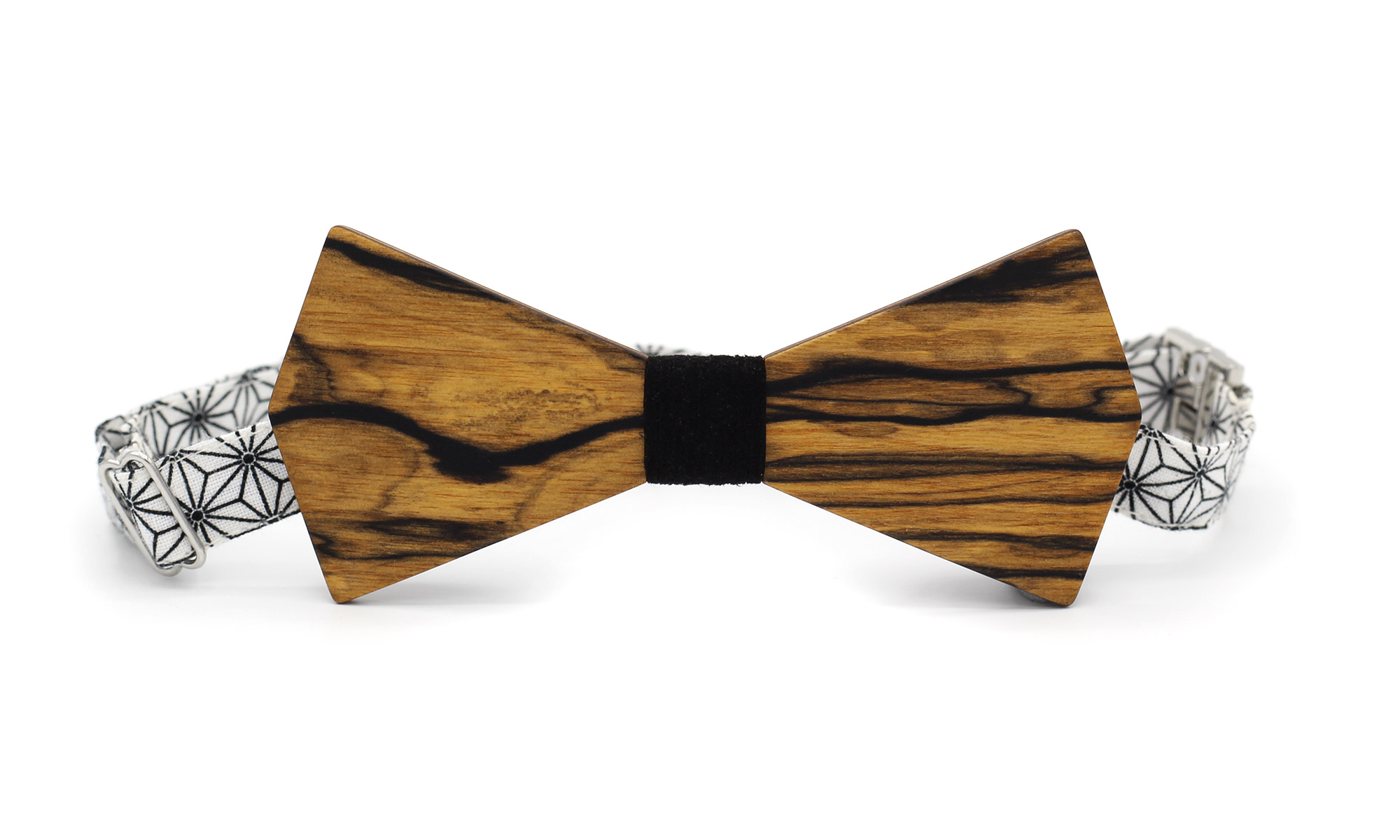 arka_creations_noeud_papillon_en_bois_np4_karl_ebene_blanc_1 Nœud Papillon Homme en Bois Zébré