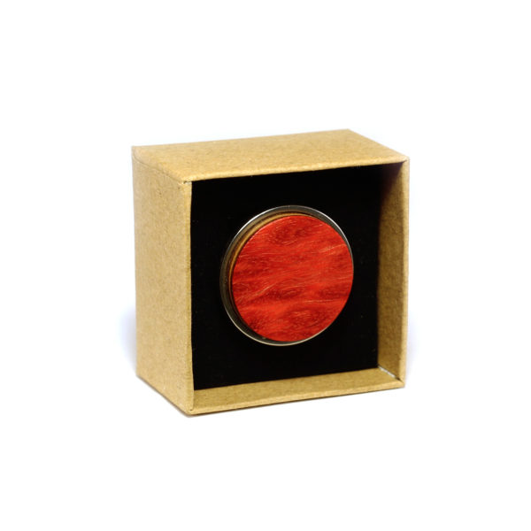 Bague en Bois Rouge