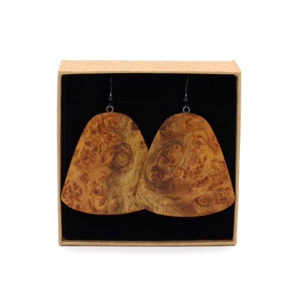 Bijoux Boucles d'Oreilles en Bois