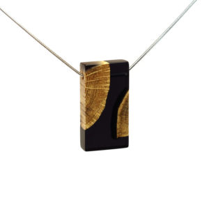 Collier en Résine & Bois