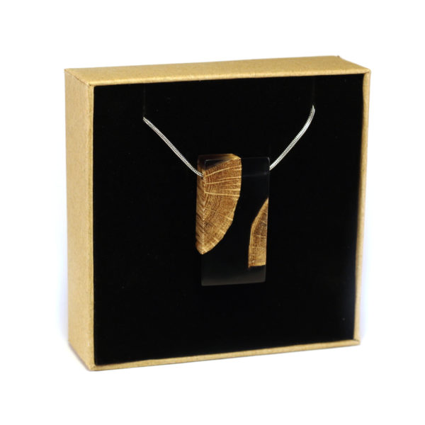Collier en Résine & Bois