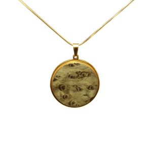 Collier Rond Gris