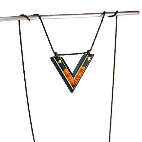 Collier Pendentif Bleu