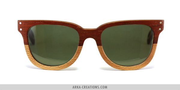 Lunettes en Bois de Palissandre & Platane