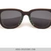 Lunettes en Bois Chêne noir & louro faia vert