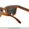 Lunettes en bois de Loupe de Camphrier