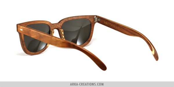 Lunettes en bois de Loupe de Camphrier