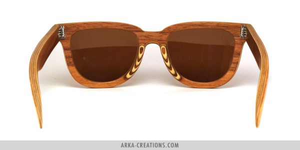 Lunettes en bois tendance