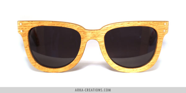 Lunettes de créateur en bois